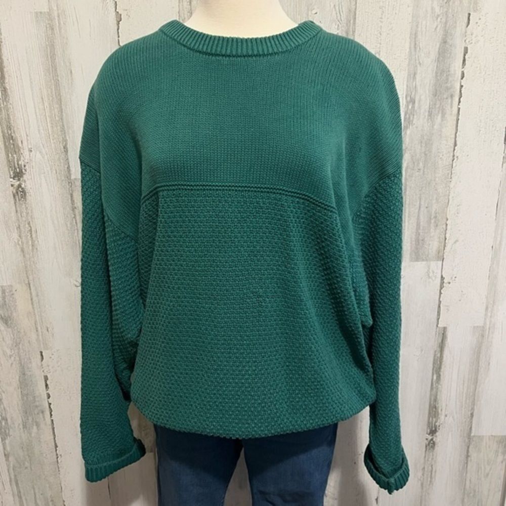 Vintage Sweater Eddie Bauer slouchy grandpa men women oversized